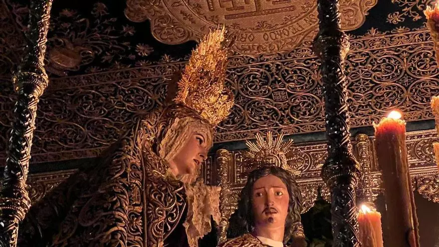 Vídeo | María Santísima de la Concepción de la Hermandad del Silencio en la Iglesia de San Antonio Abad