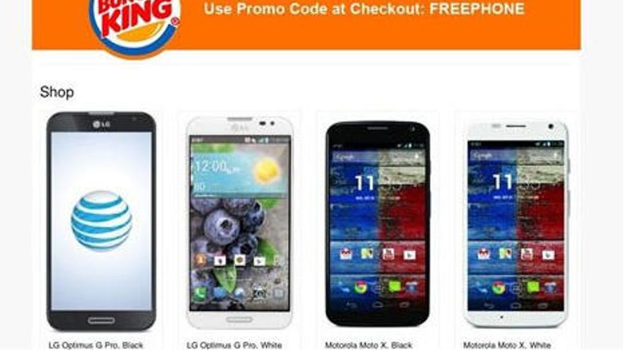 Burger King sustituye los muñecos por &#039;smartphones&#039;