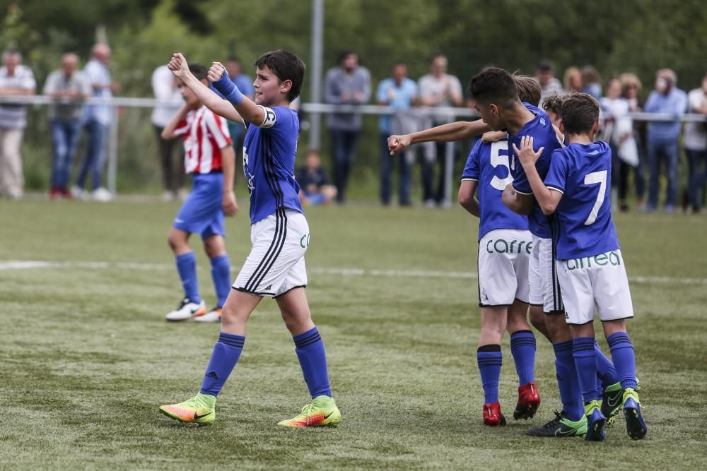 El alevín del Sporting se lleva el título