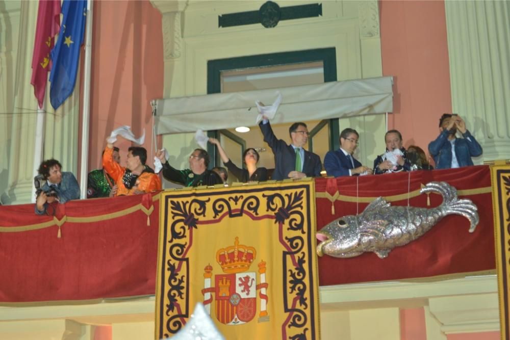 Velatorio y lectura del Testamento de la Sardina