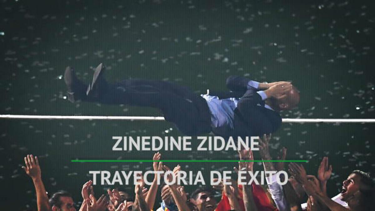 Zidane, una trayectoria inmaculada