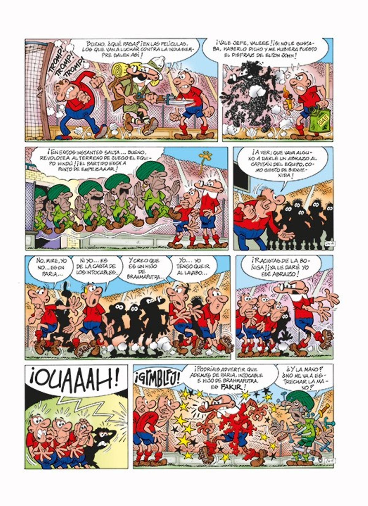 'Mundiales del Humor' recopila cinco historietas mundialistas firmadas por Ibáñez entre 1998 y 2014