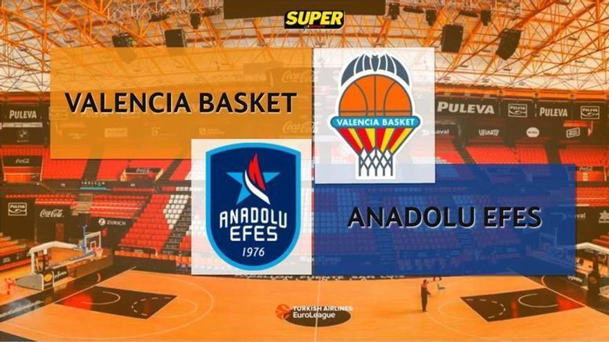 Directo | Valencia Basket - Anadolu EFES