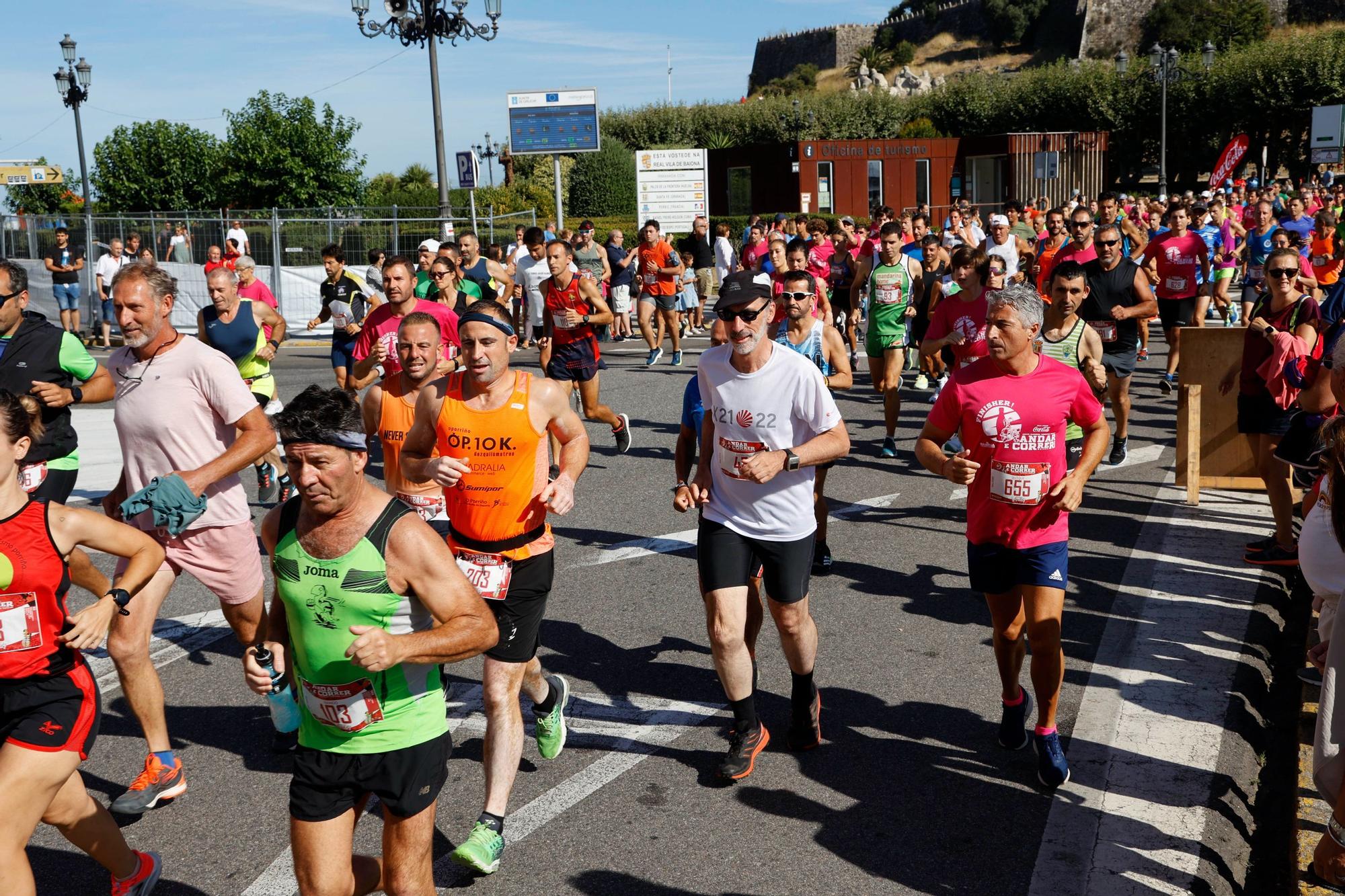 Baiona suda a ritmo de zapatilla y zumba