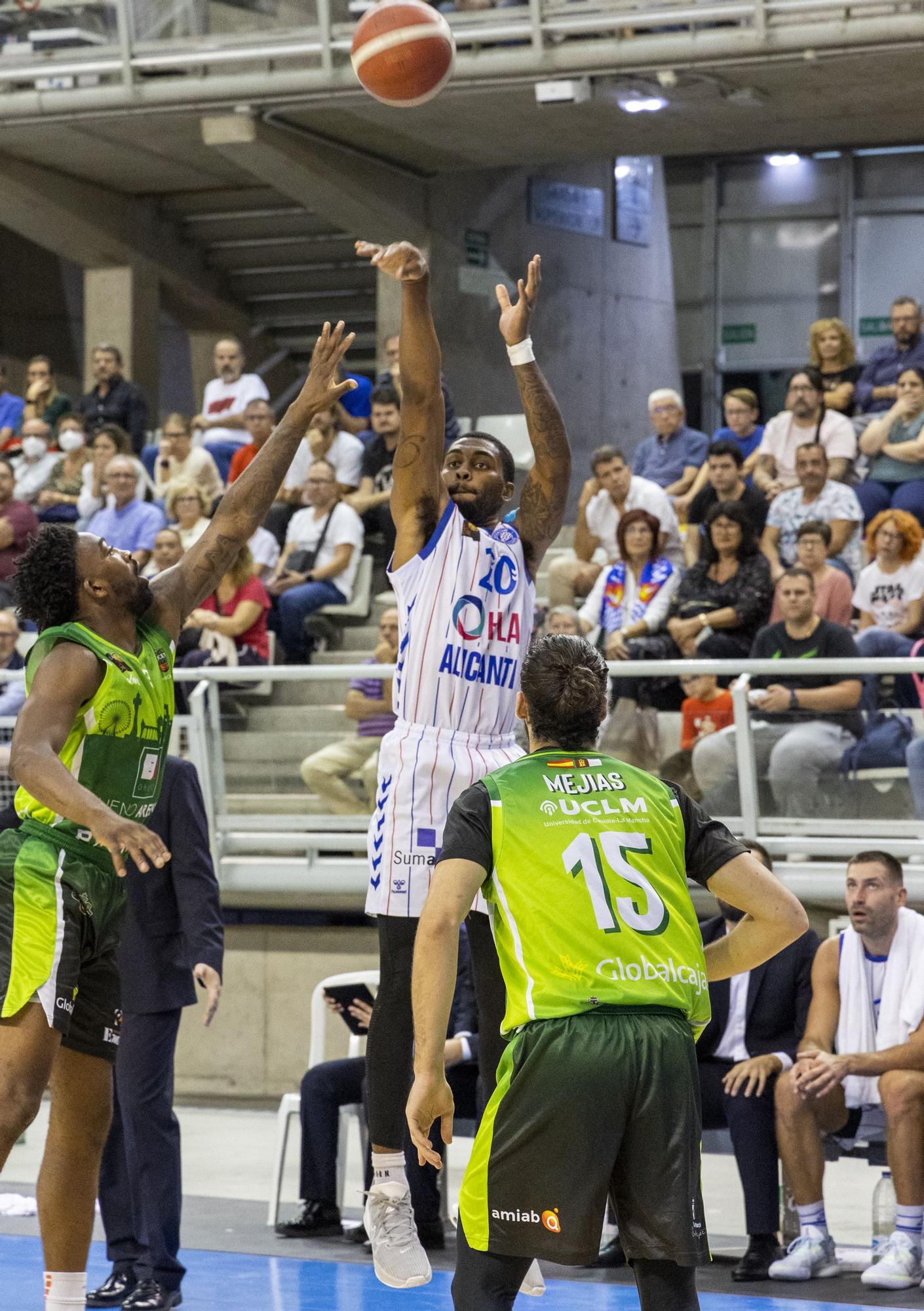 El HLA Alicante rinde homenaje a  Llompart con una victoria ante el Albacete Basket