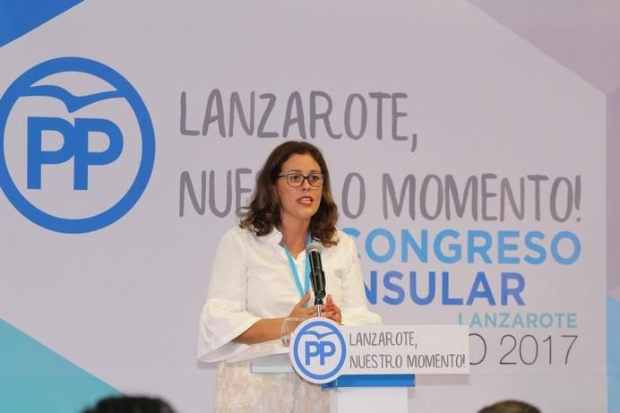 Pérez revalida su cargo como Presidenta del PP de Lanzarote