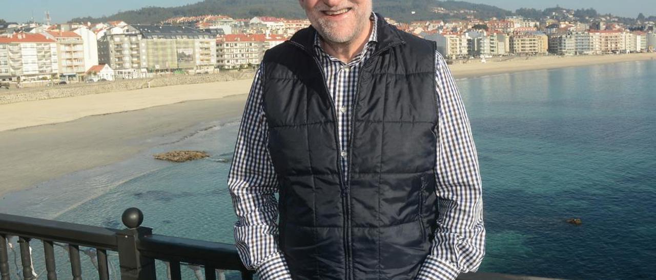 Mariano Rajoy está disfrutando de un descanso en Sanxenxo. // Rafa Vázquez