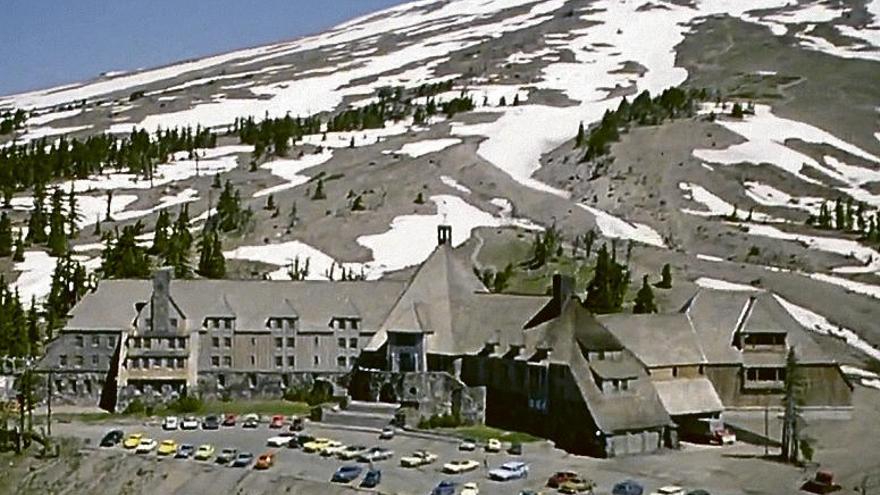 The Timberline Lodge.