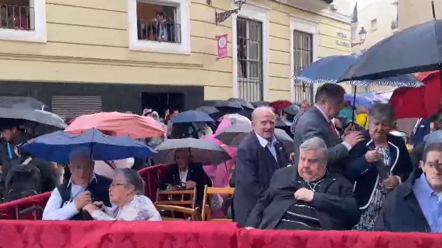 Vídeo | Llueve con fuerza en San Nicolas