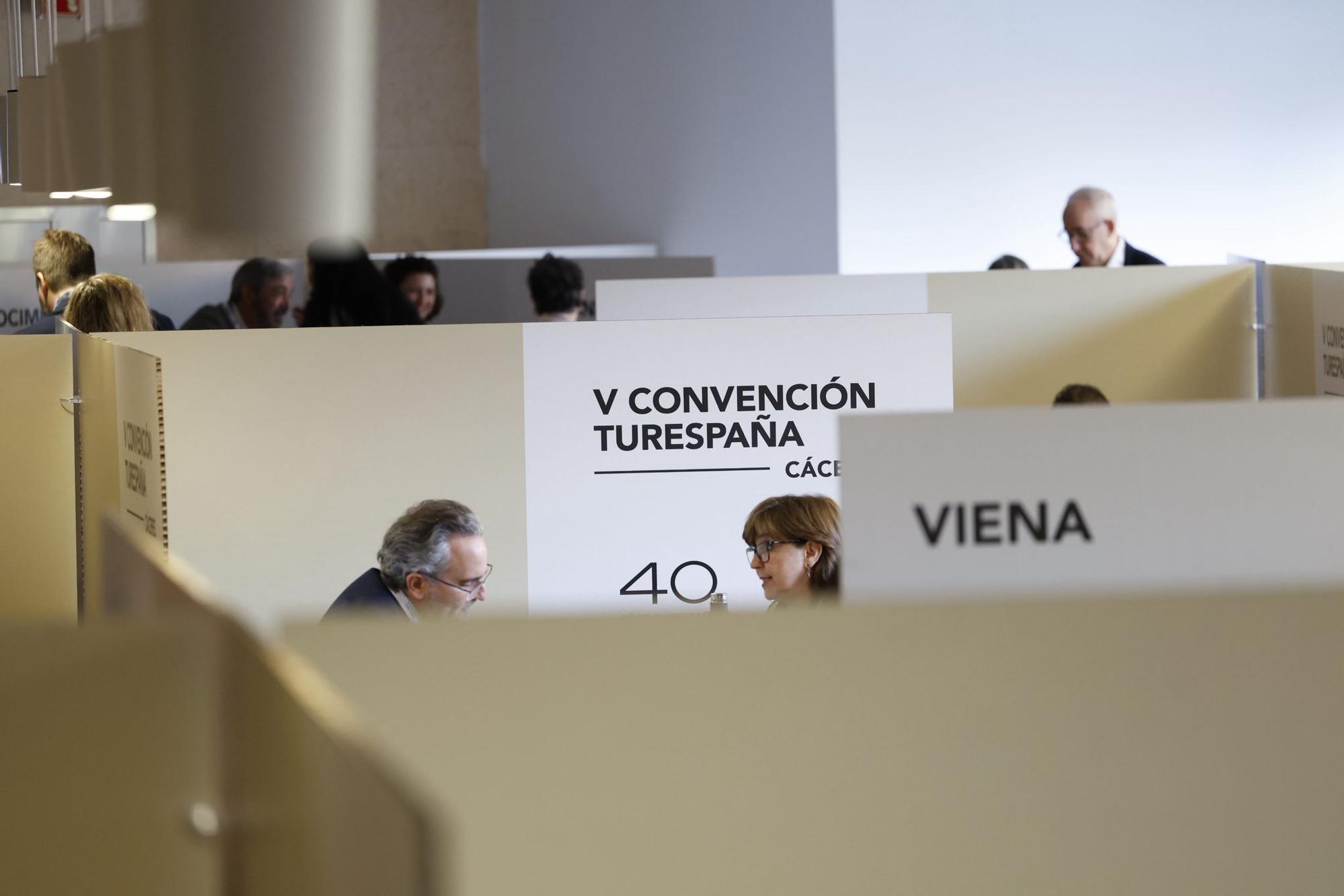 Las primeras fotos de Tourespaña en Cáceres