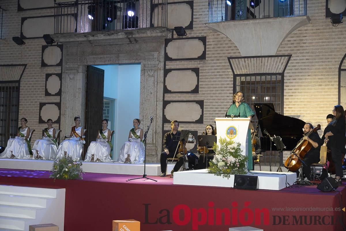 Así se ha vivido el pregón y la coronación de la reina de las Fiestas de Cehegín