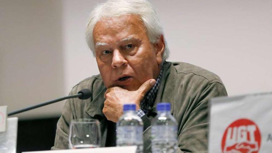 El expresidente del Gobierno Felipe González. // Irma Collin