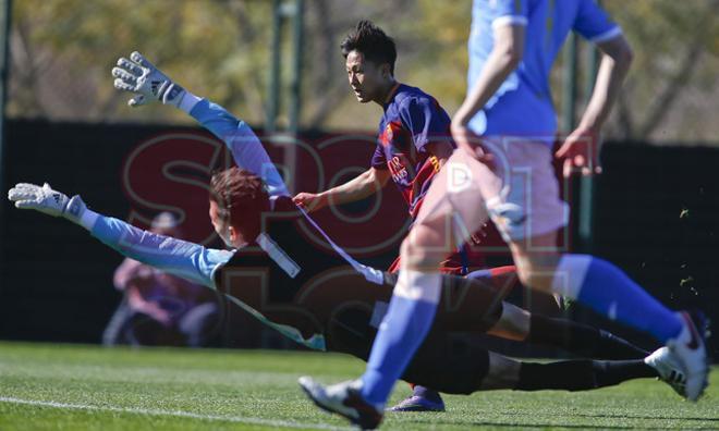 División de honor juvenil. FC Barcelona, 5 - Lleida, 1