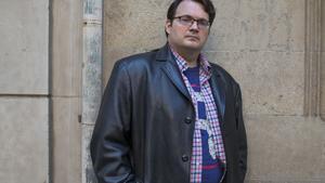 Sanderson en Barcelona, en 2016. 