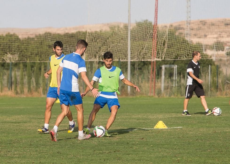 Primer entrenamiento del Hércules