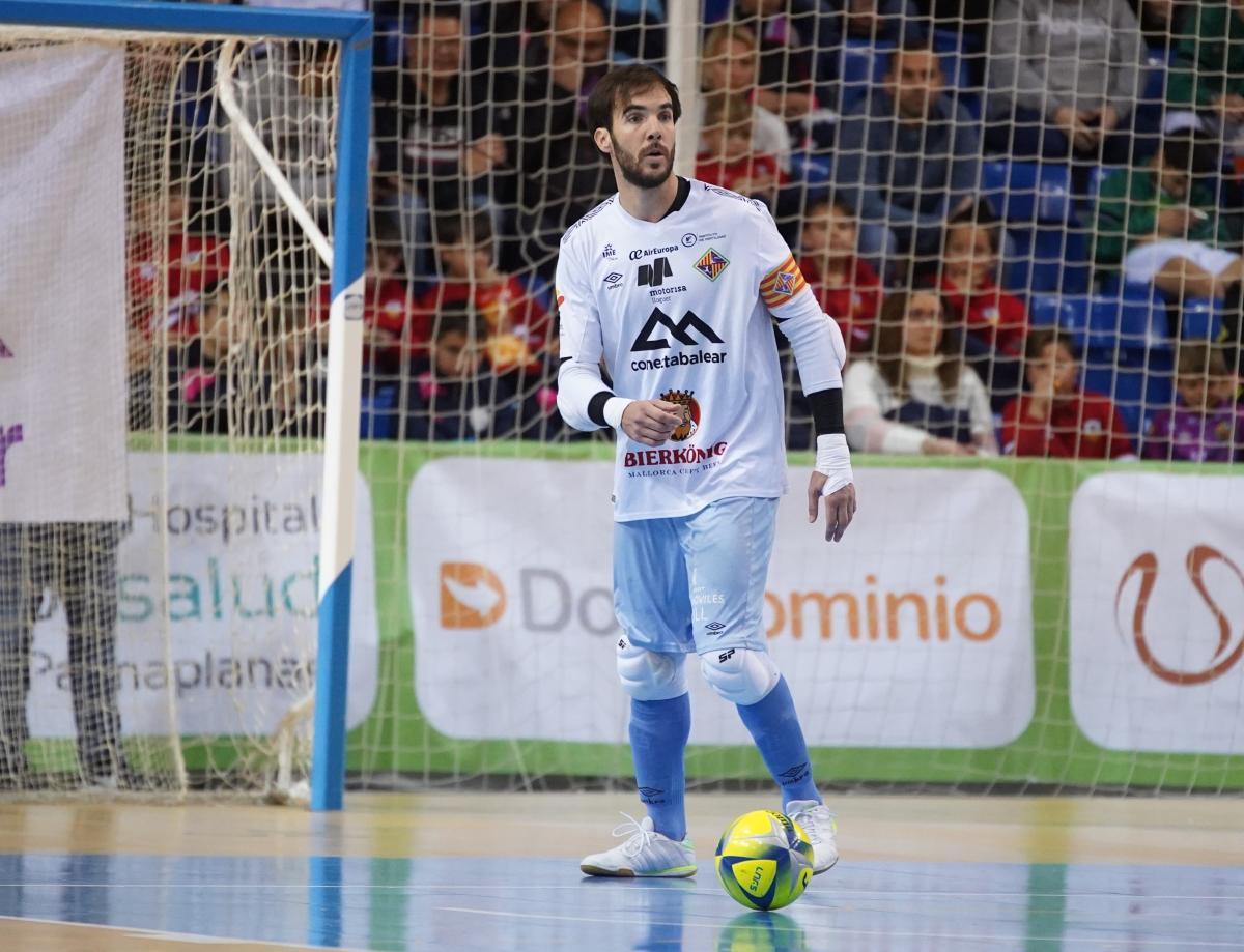 El cordobés Carlos Barrón, capitán del Palma Futsal.