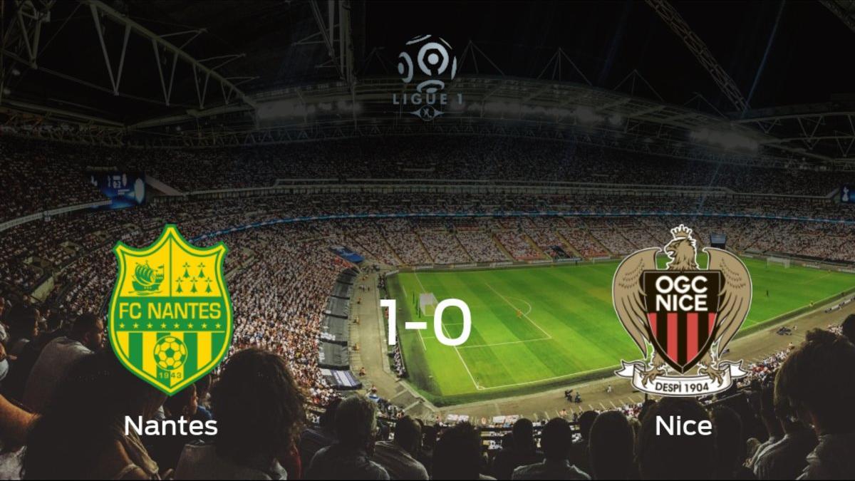 El FC Nantes derrota 1-0 al OGC Niza y se lleva los tres puntos