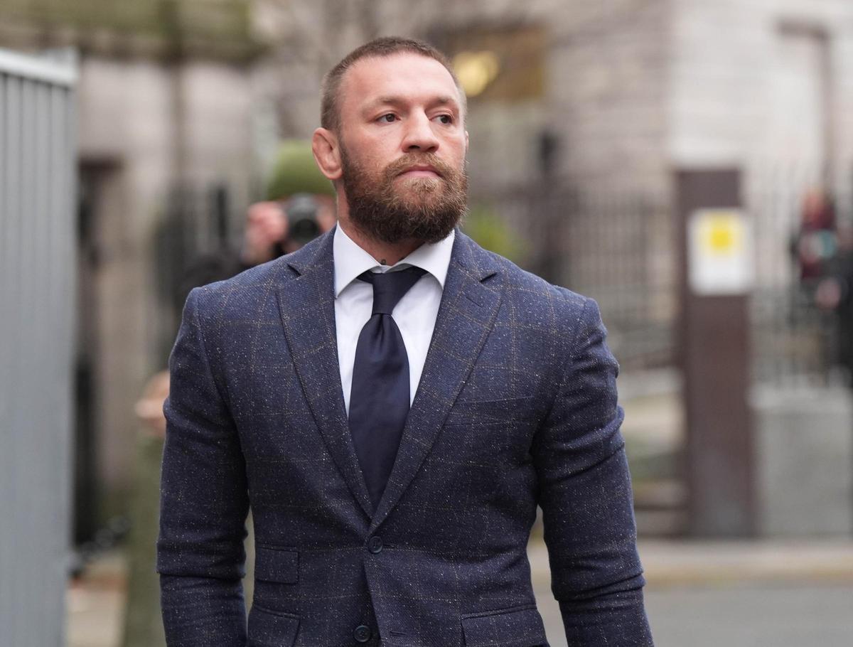 El luchador Conor McGregor.