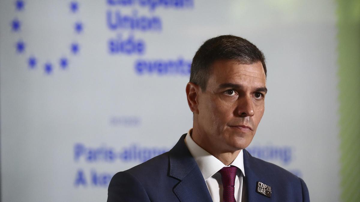 El presidente del Gobierno, Pedro Sánchez.