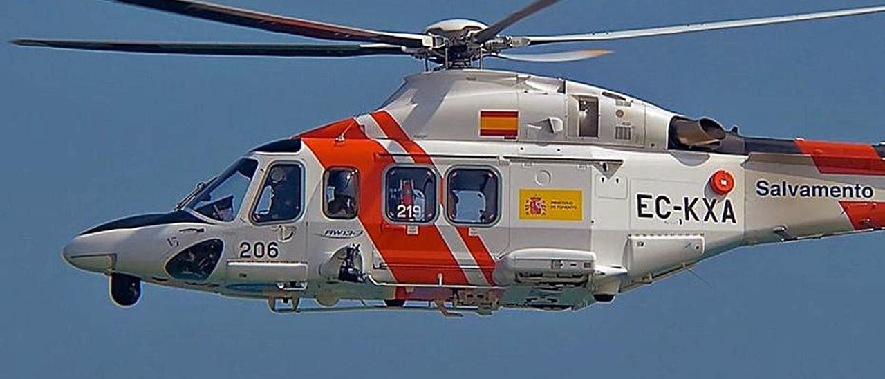 Helicóptero Helimer 206 de Salvamento Marítimo. | DI