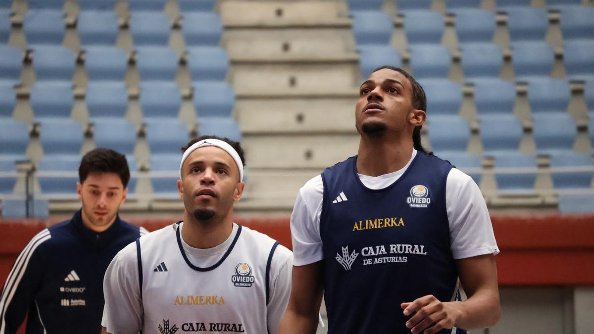 El Alimerka Oviedo Baloncesto se prepara para dar el segundo golpe en el play-off de ascenso