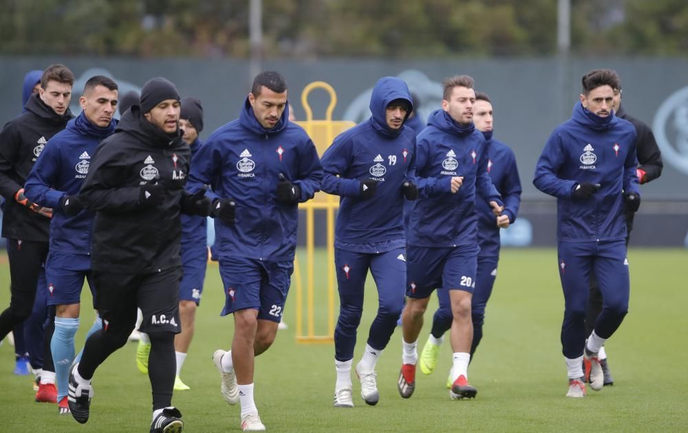 Entrenamiento del Celta