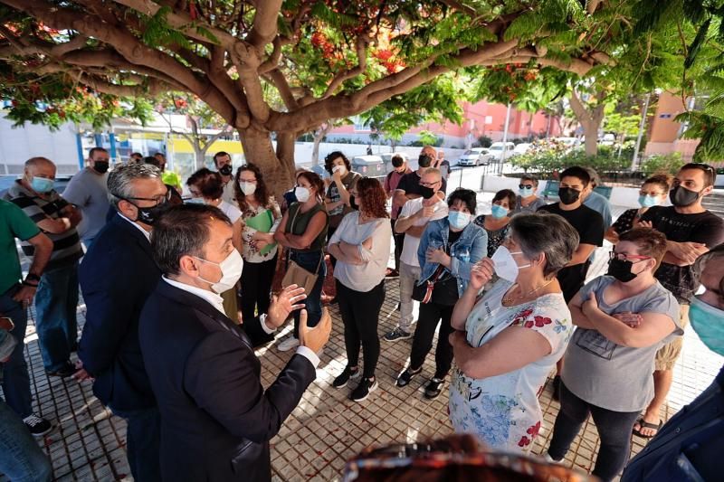 Presentación de obras de accesibilidad en Tío Pino