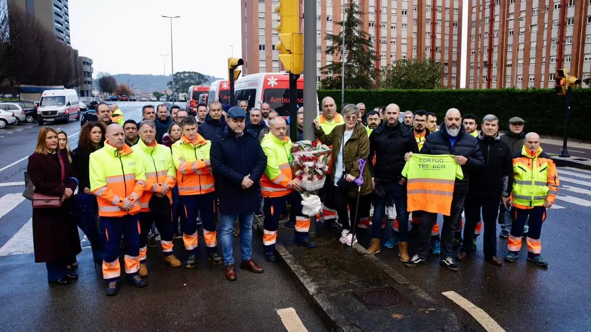 Cinco años sin Pablo Cortijo, el técnico de ambulancias fallecido en un accidente de tráfico en Gijón: "Nos acordamos todos los días de él"