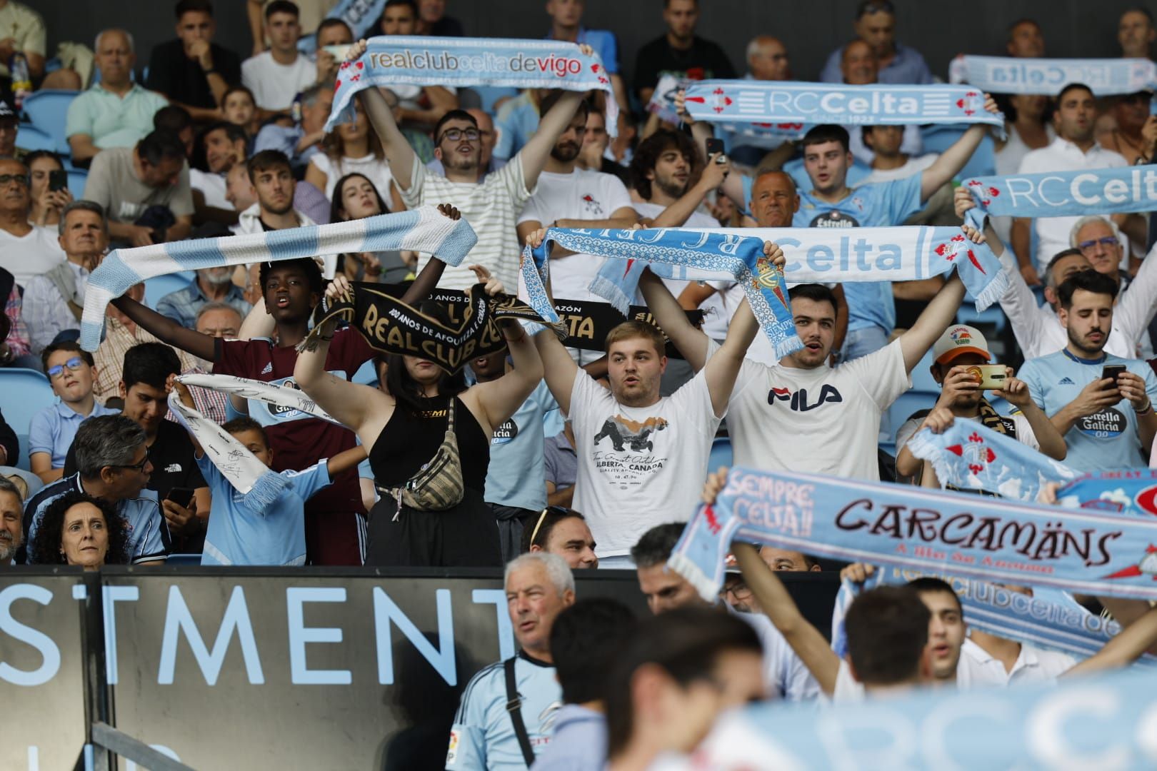 El Celta-Girona, en imágenes