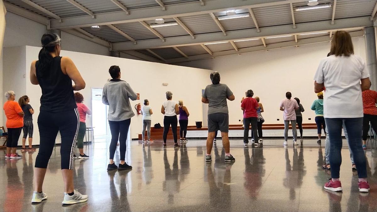 Taller de mantenimiento físico organizado por el área de Participación Ciudadana.