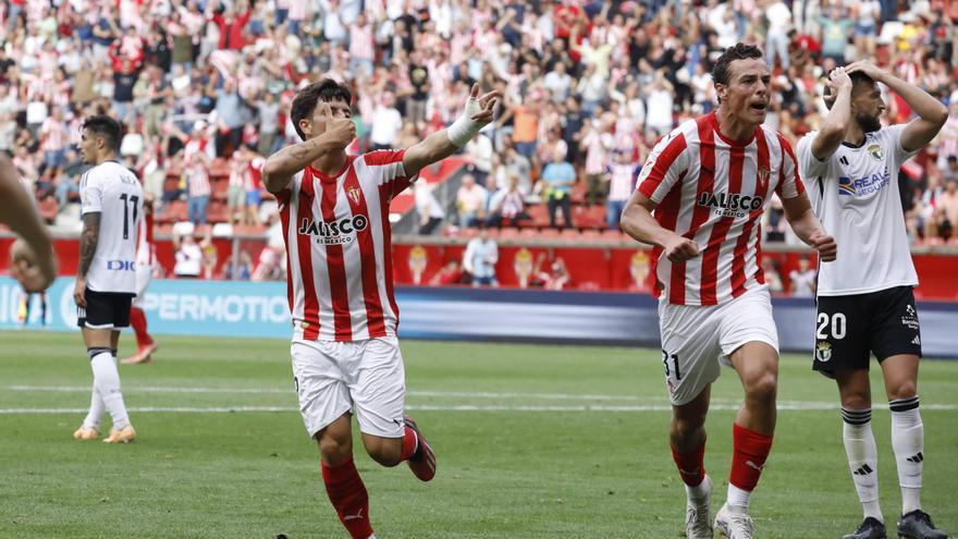 EN IMÁGENES: Así fue la victoria del Sporting frente al Burgos en El Molinón