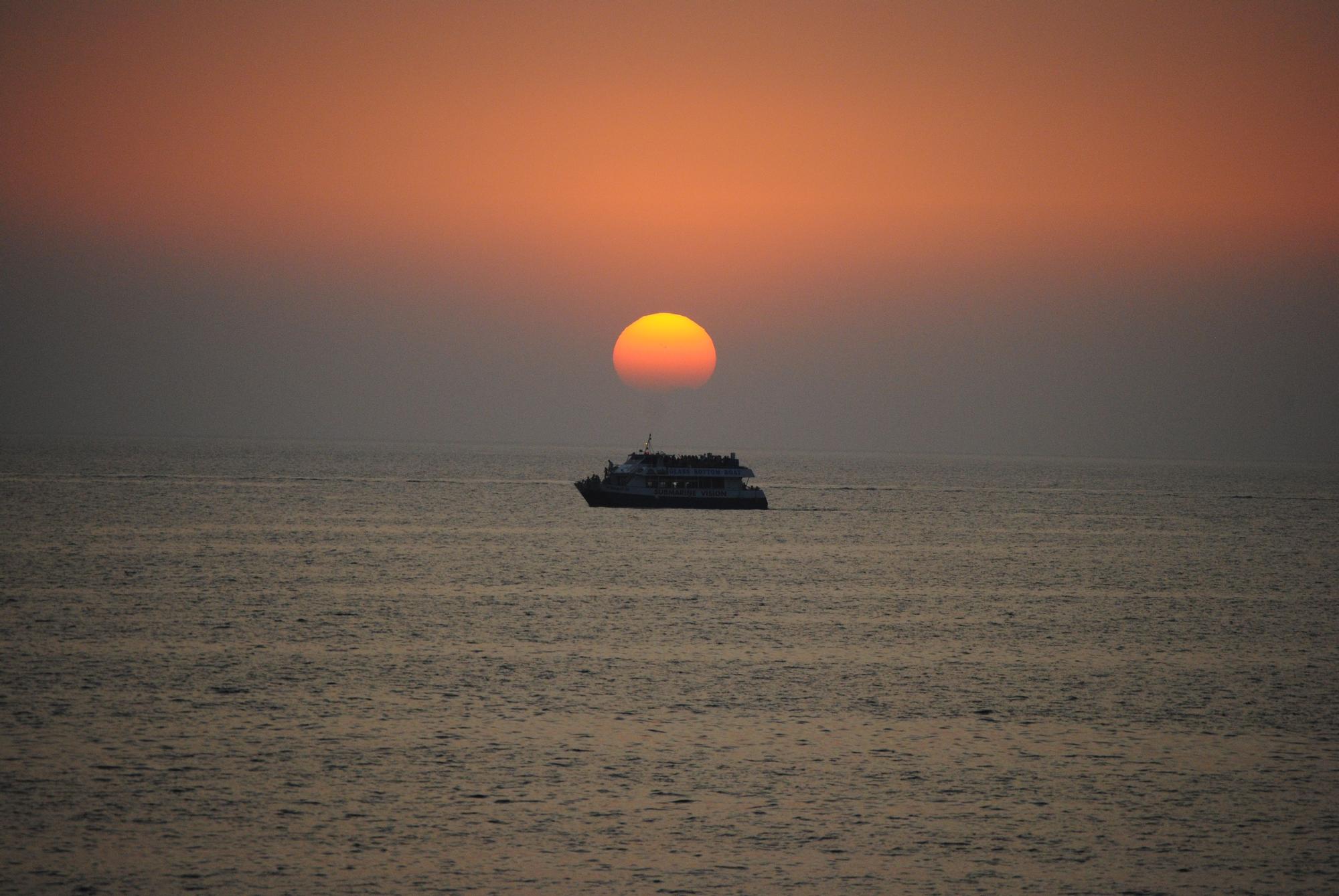 Puesta de Sol en Ibiza.