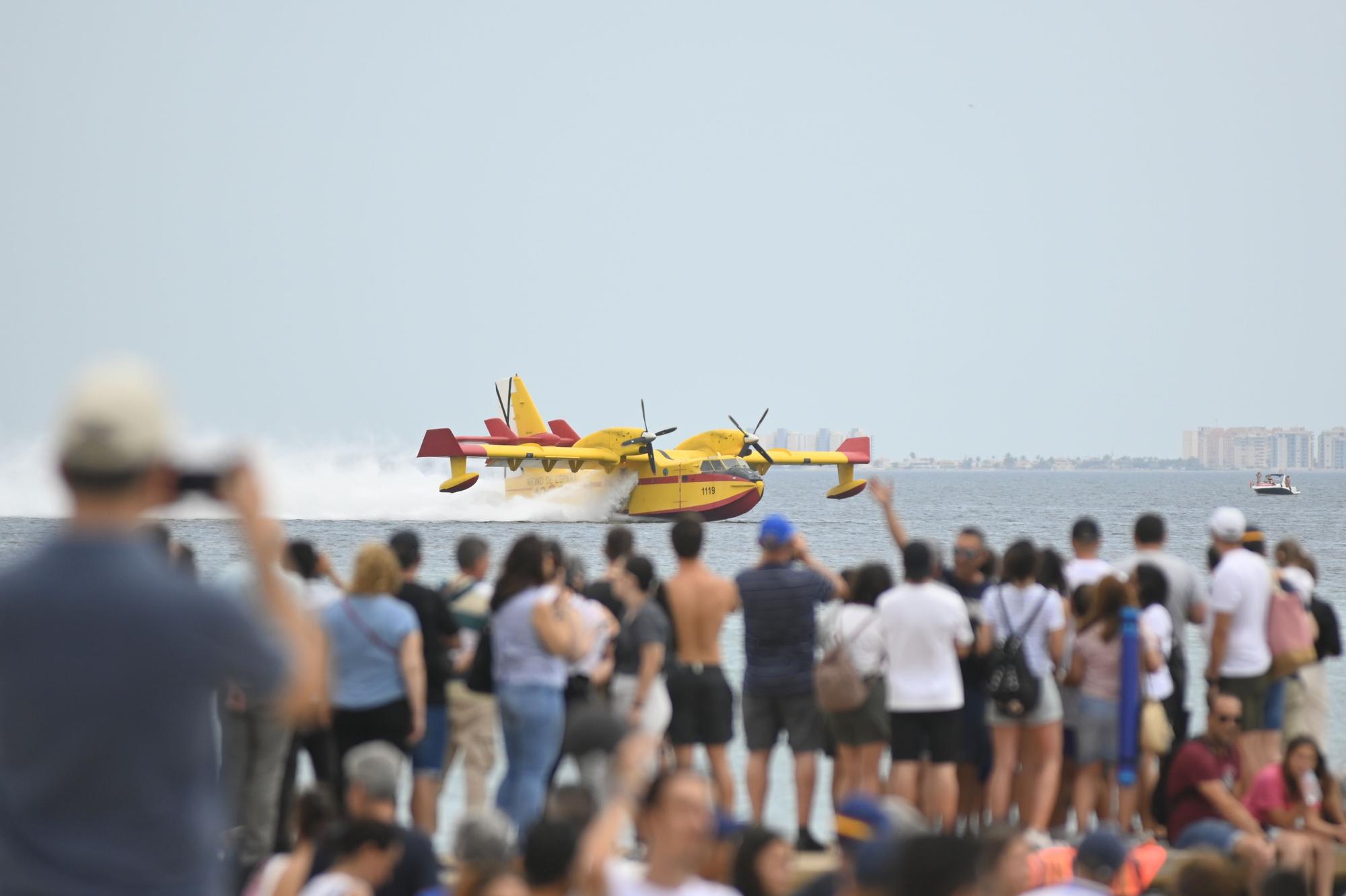 Las mejores imágenes de la exhibición aérea en Los Alcázares