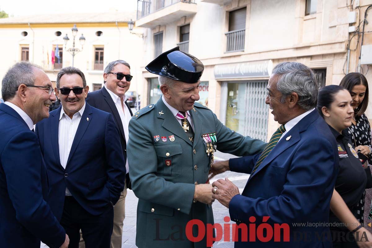 Celebración de la patrona de la Guardia Civil en Caravaca