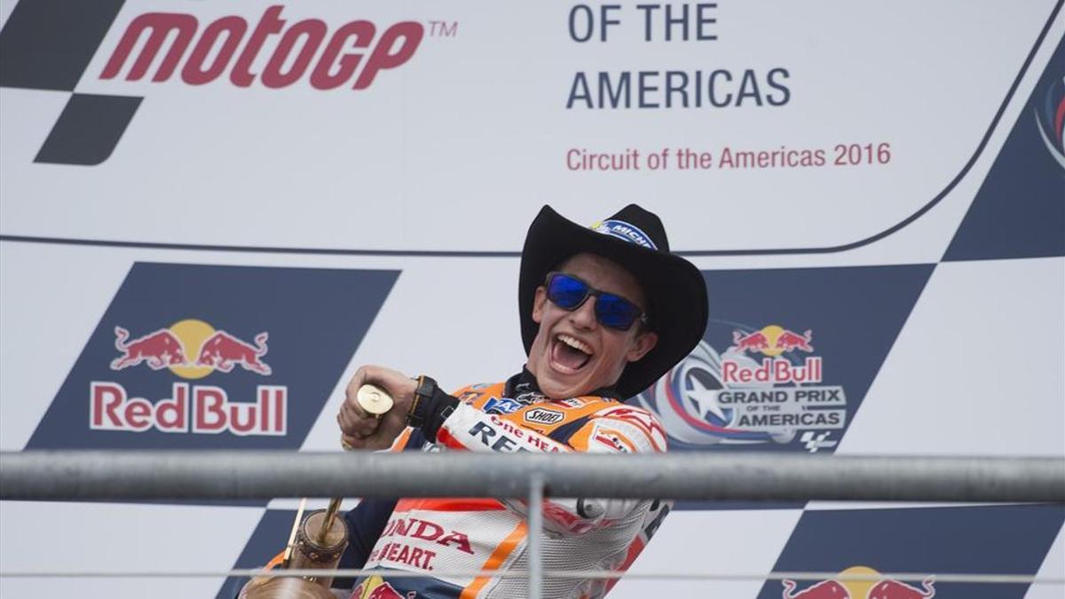 Marc Márquez en Austin