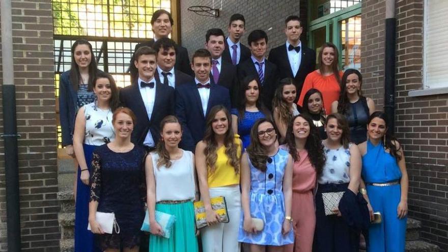 Graduación de los alumnos del instituto riosellano