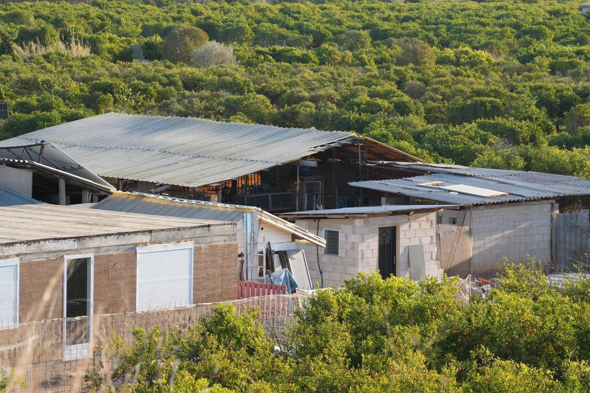 Cómo son las viviendas del asentamiento ilegal de Vila-real
