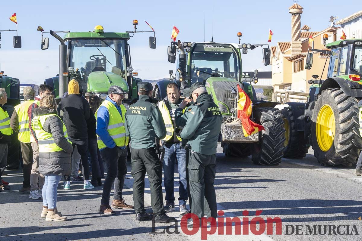 Manifestaciones de agricultores en Caravaca