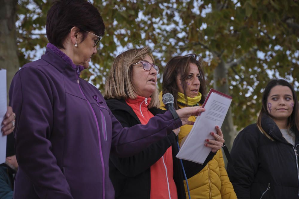 Tercera caminada contra la violència de gènere a Roses