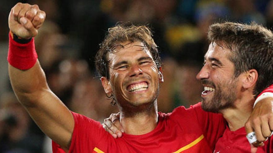 Nadal y Marc López, oro en dobles en las Olimpiadas.