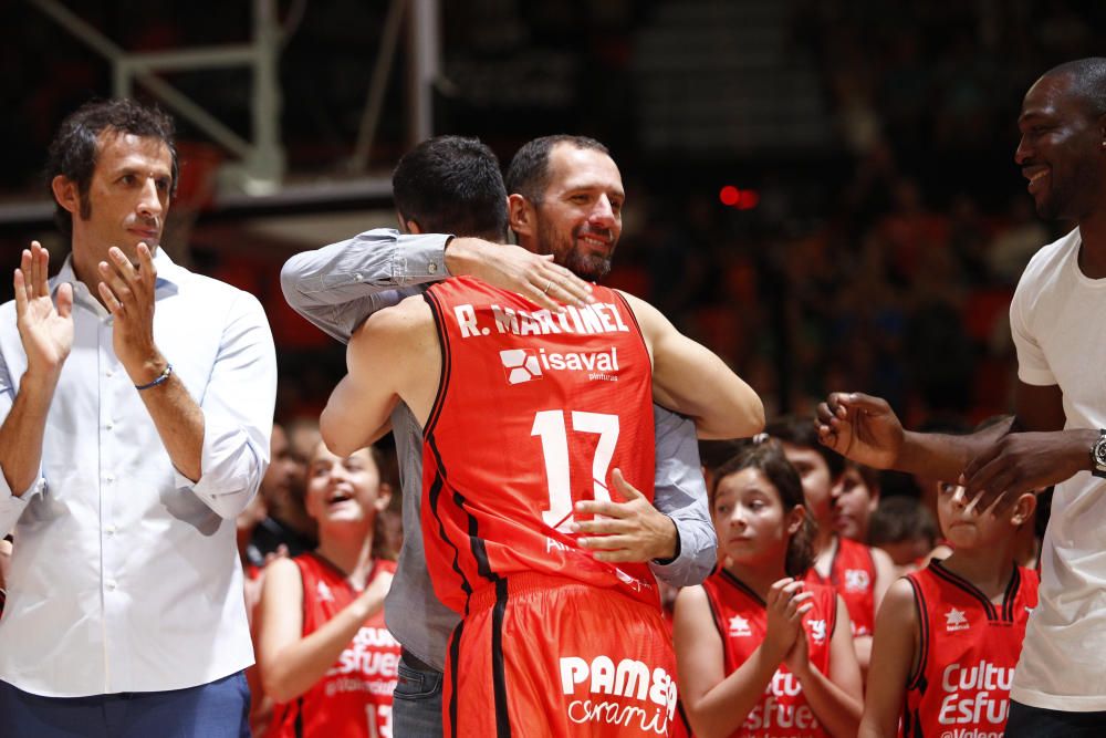 Todas las imágenes de la emotiva presentación del Valencia Basket 2016/17