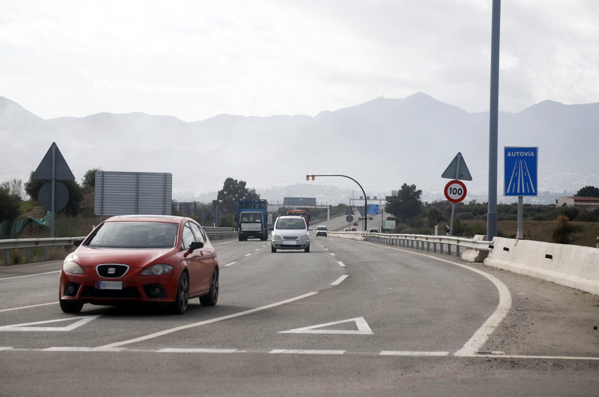 Málaga estrena carril BUS-VAO hasta el PTA