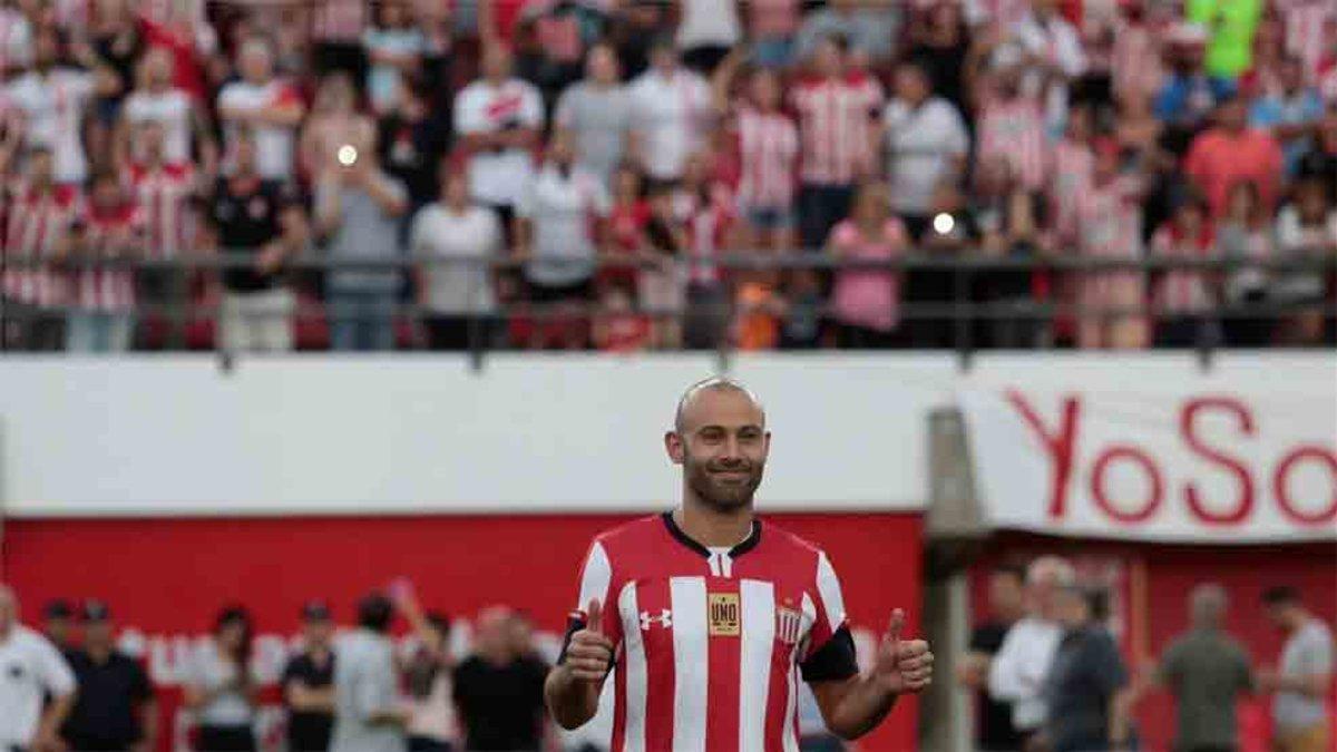 Mascherano fue presentado como nuevo jugador de Estudiantes