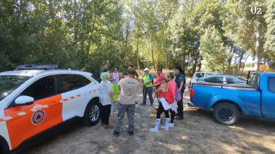 VÍDEO | Continúa el dispositivo de búsqueda del desaparecido en Camarzana de Tera