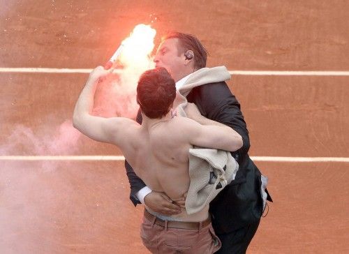 Protestas en la final de Roland Garros