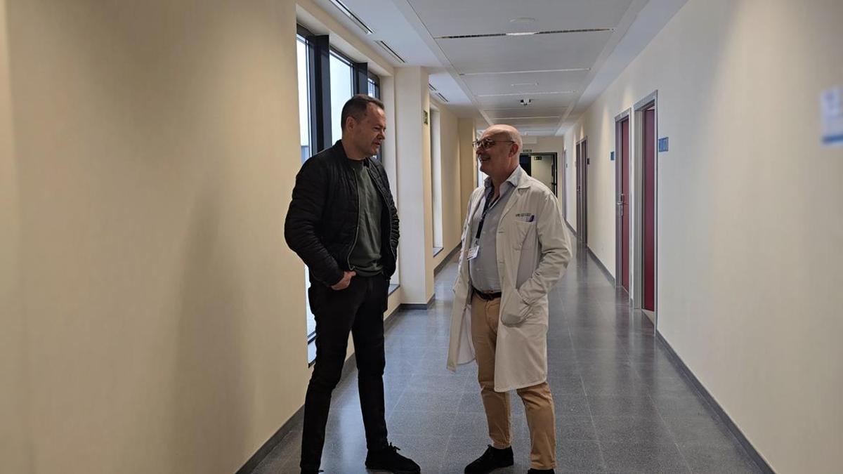 José Ramón y el doctor Martínez.