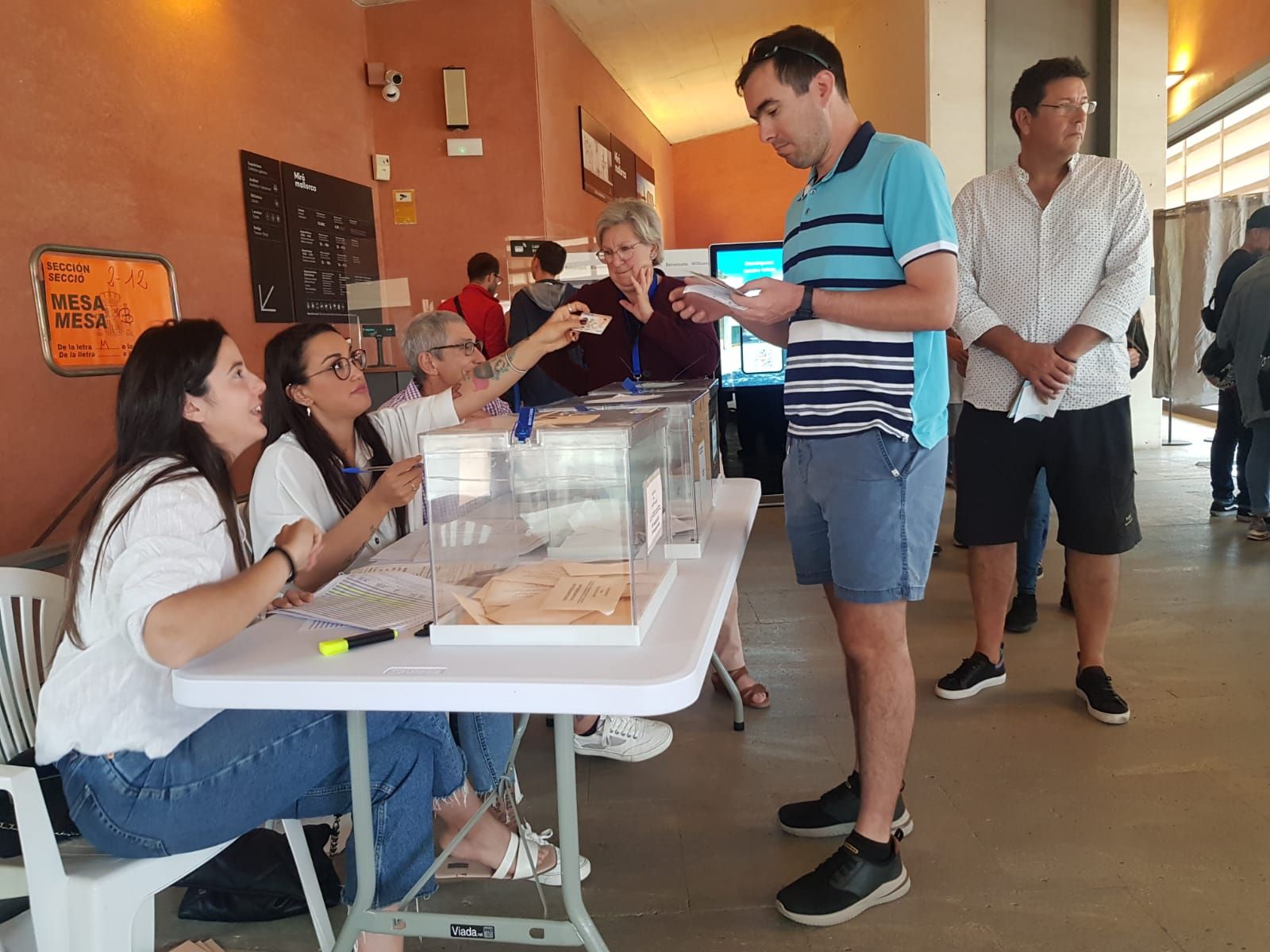 Colegio electoral Fundació Pilar i Joan Miró en Palma