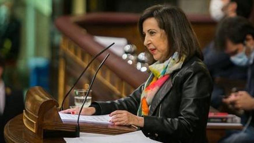 La ministra de Defensa, Margarita Robles