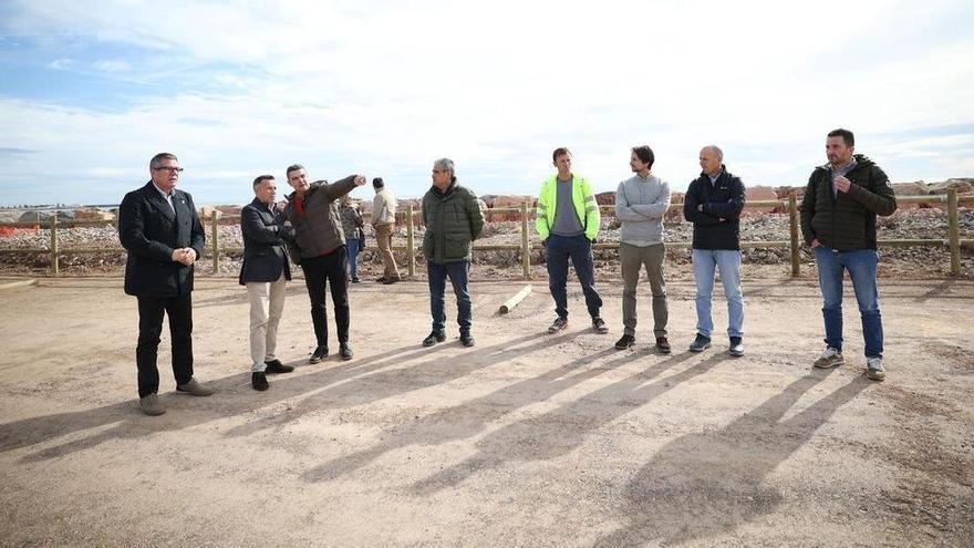 Burriana concluye las obras del párking para caravanas en la zona de la Serratella