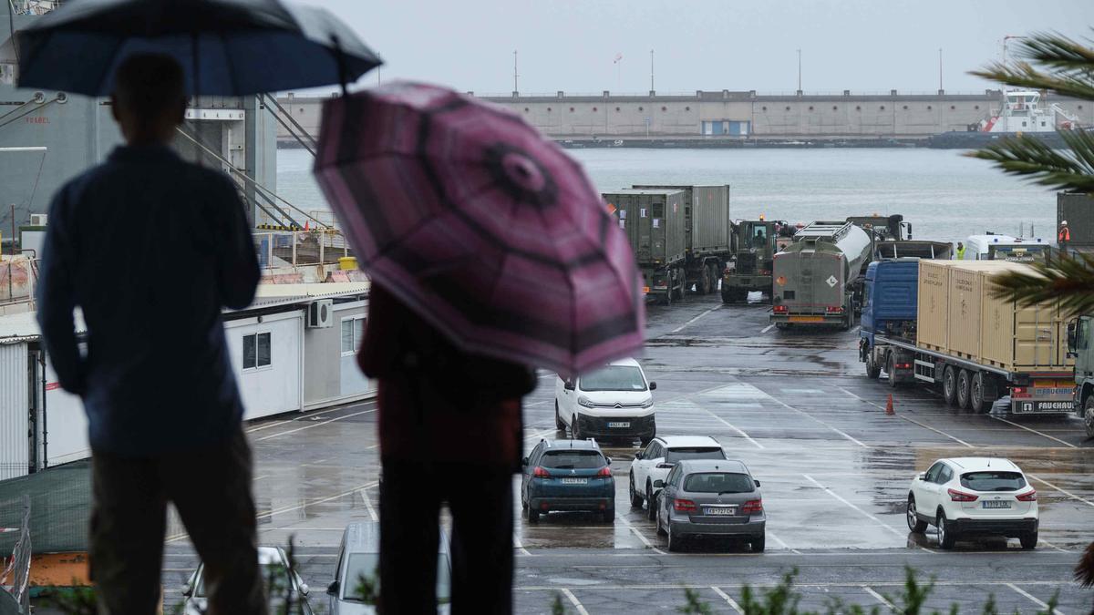 Efectos de la tormenta &#039;Hermine&#039; en Tenerife